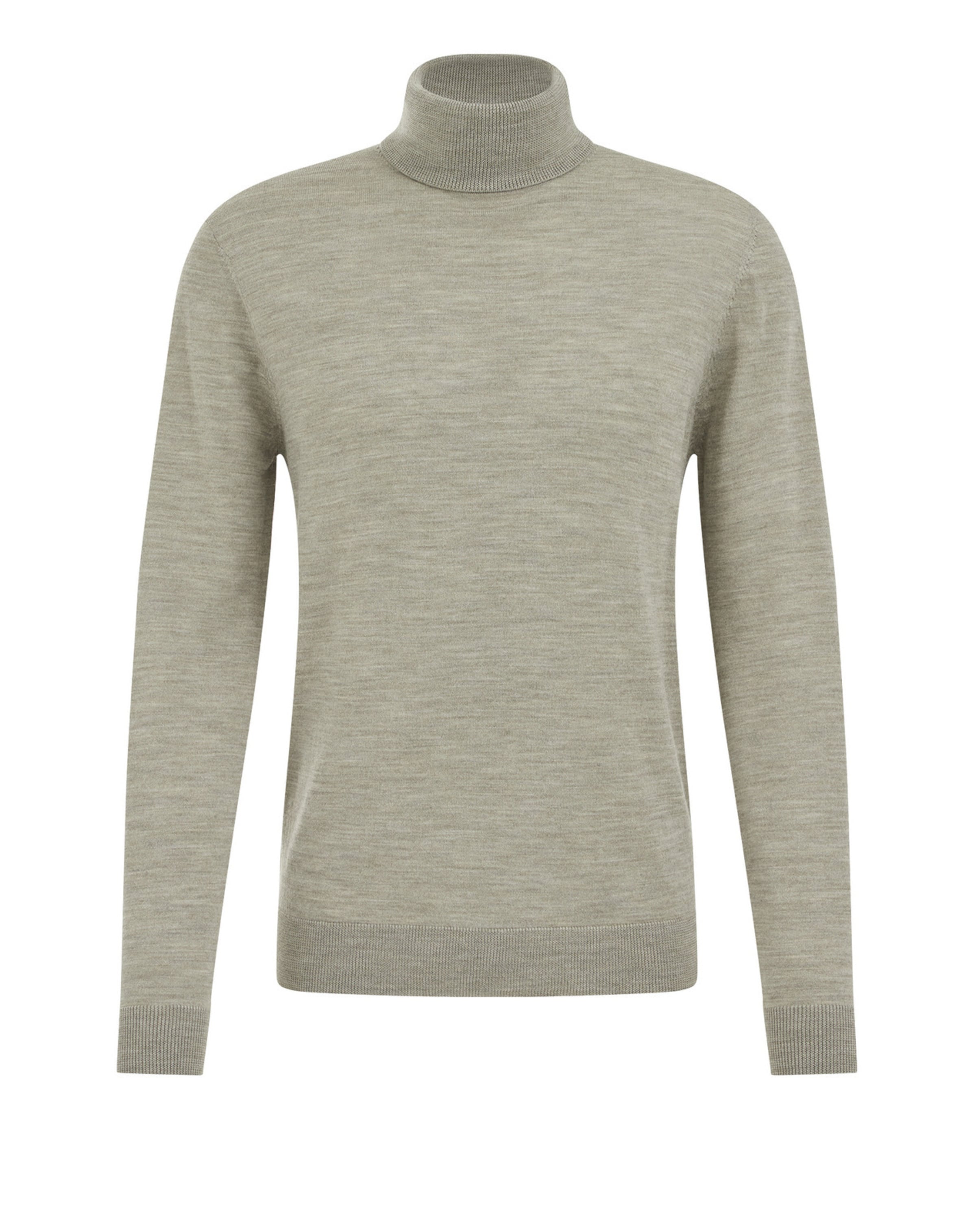 WE Fashion Свитер в Зеленый: спереди