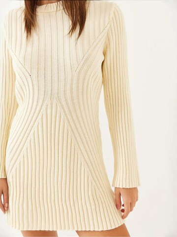 Abito in maglia di Bianco Lucci in bianco