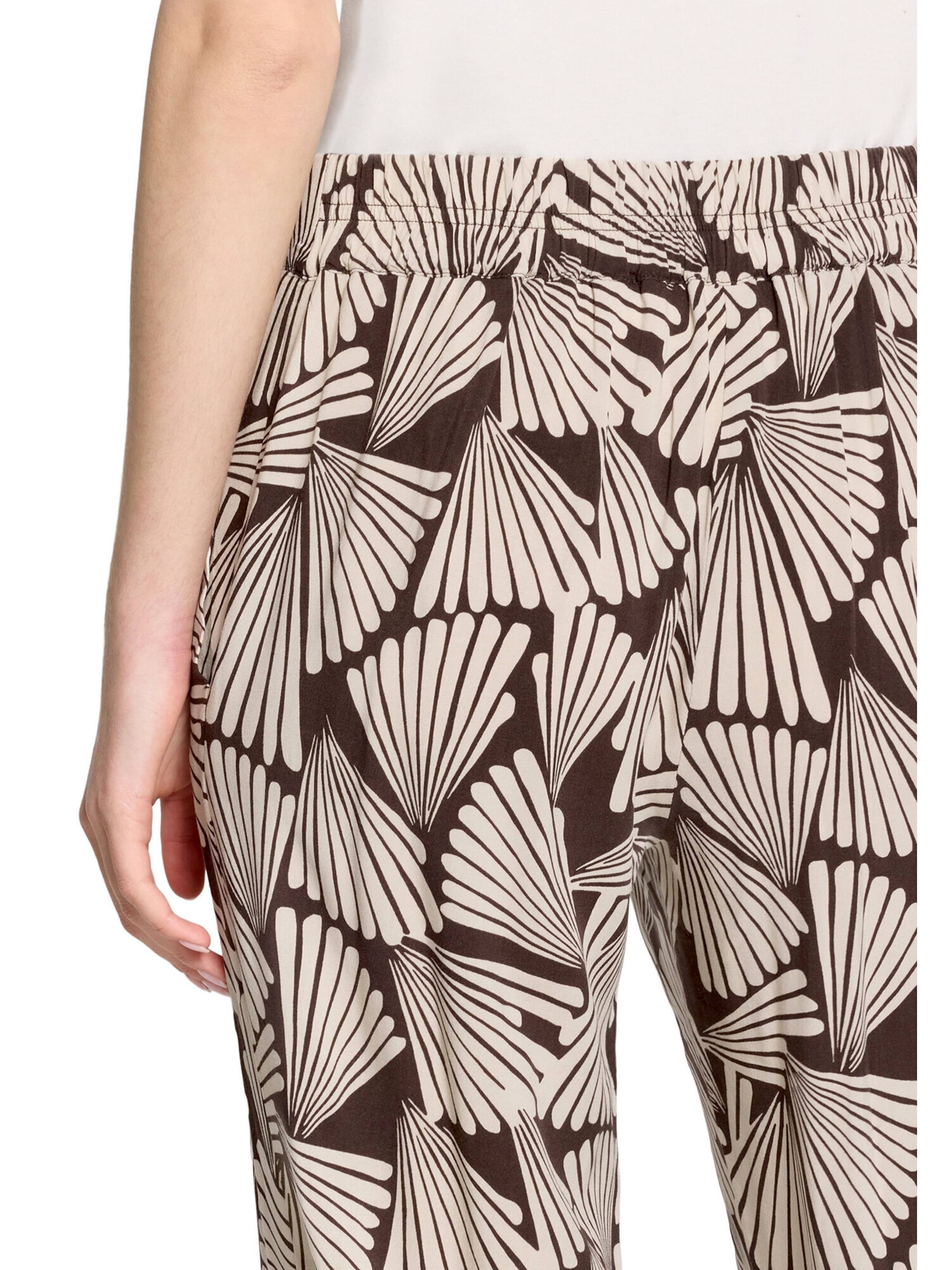Loosefit Pantaloni di Betty Barclay in marrone