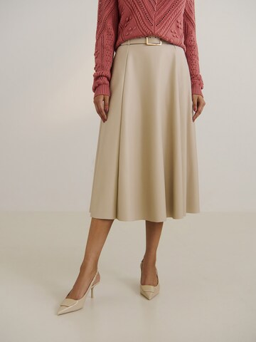 Guido Maria Kretschmer Women Skirt 'Sally' in Beige: front