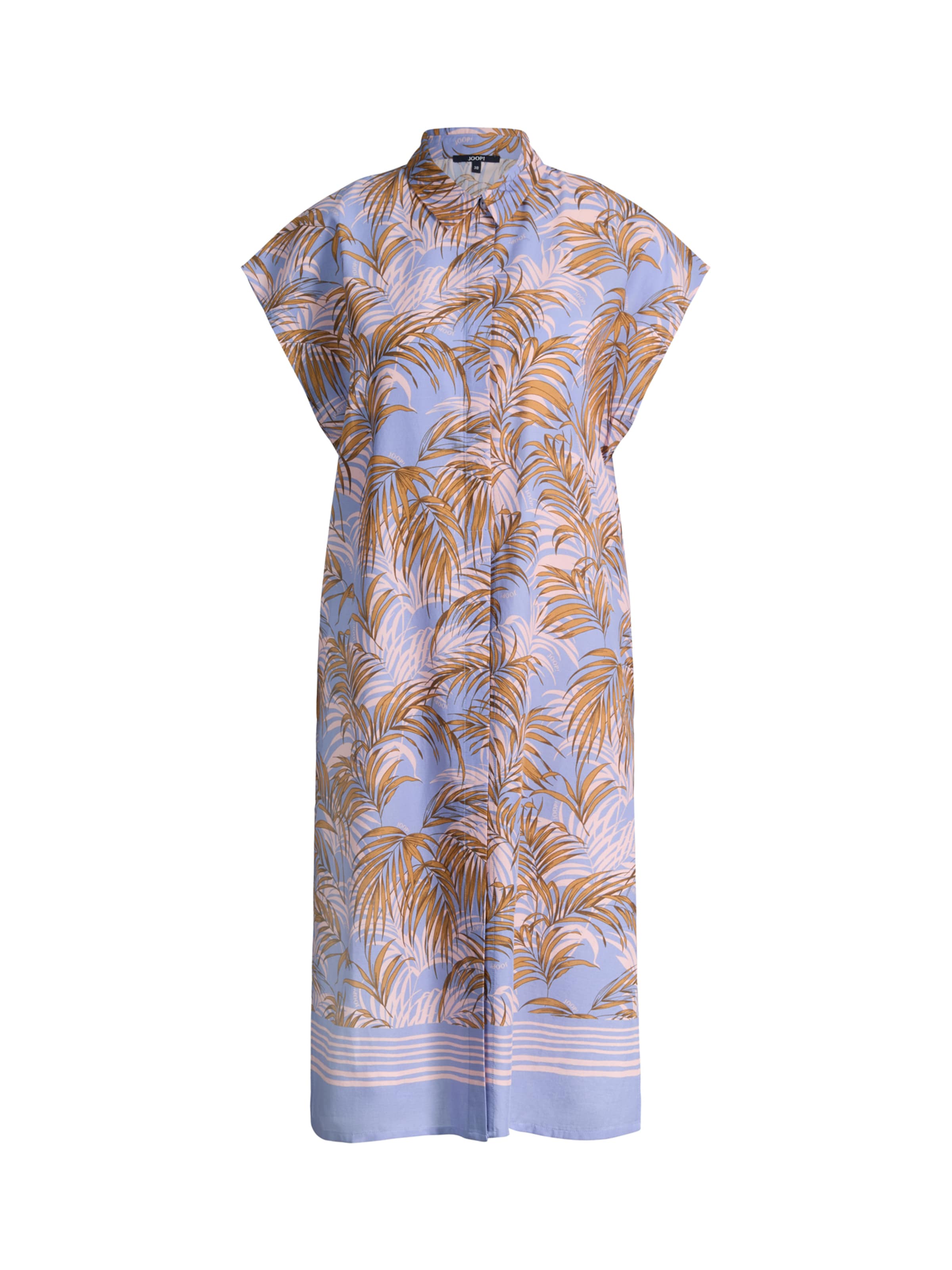 JOOP! Tunic ' Palmeras Beach ' in Purple: front