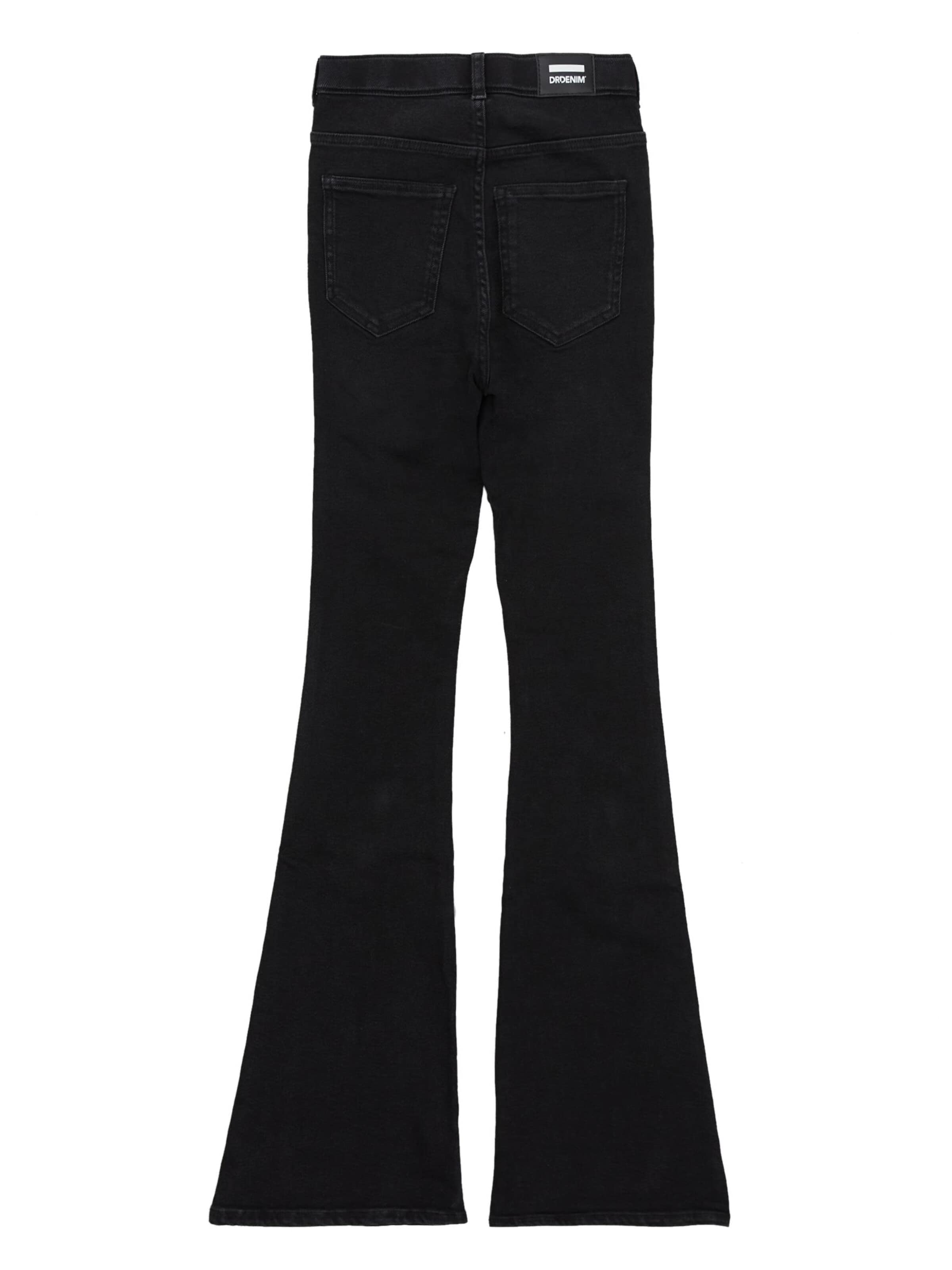 Dr. Denim Skinny Jeans 'Moxy High Flare' in Black