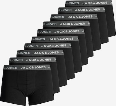JACK & JONES Boxers en gris foncé / noir / blanc, Vue avec produit
