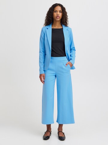 ICHI - Pierna ancha Pantalón plisado 'KATE' en azul
