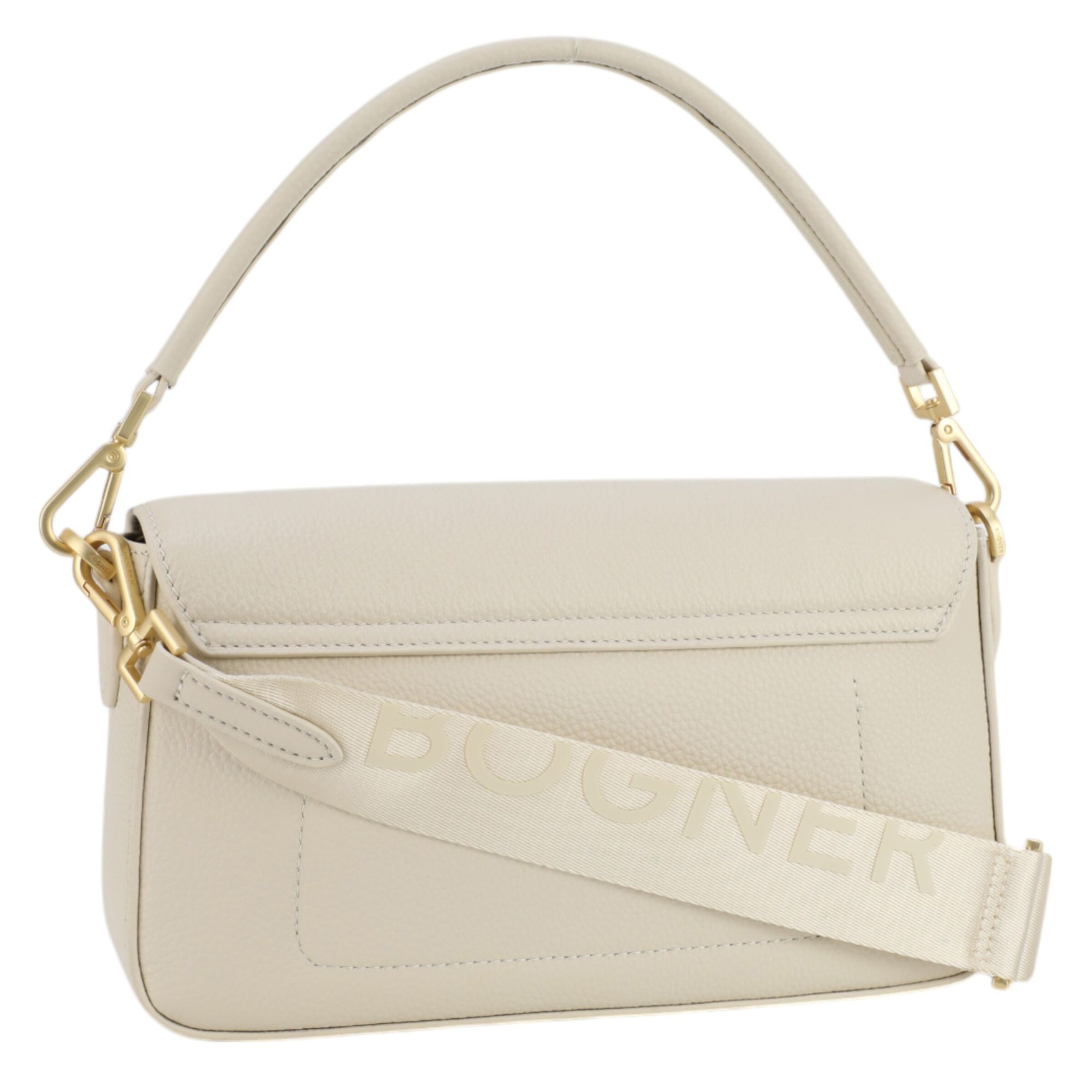 Borsa a spalla 'Pontresina Neve Nera' di BOGNER in beige