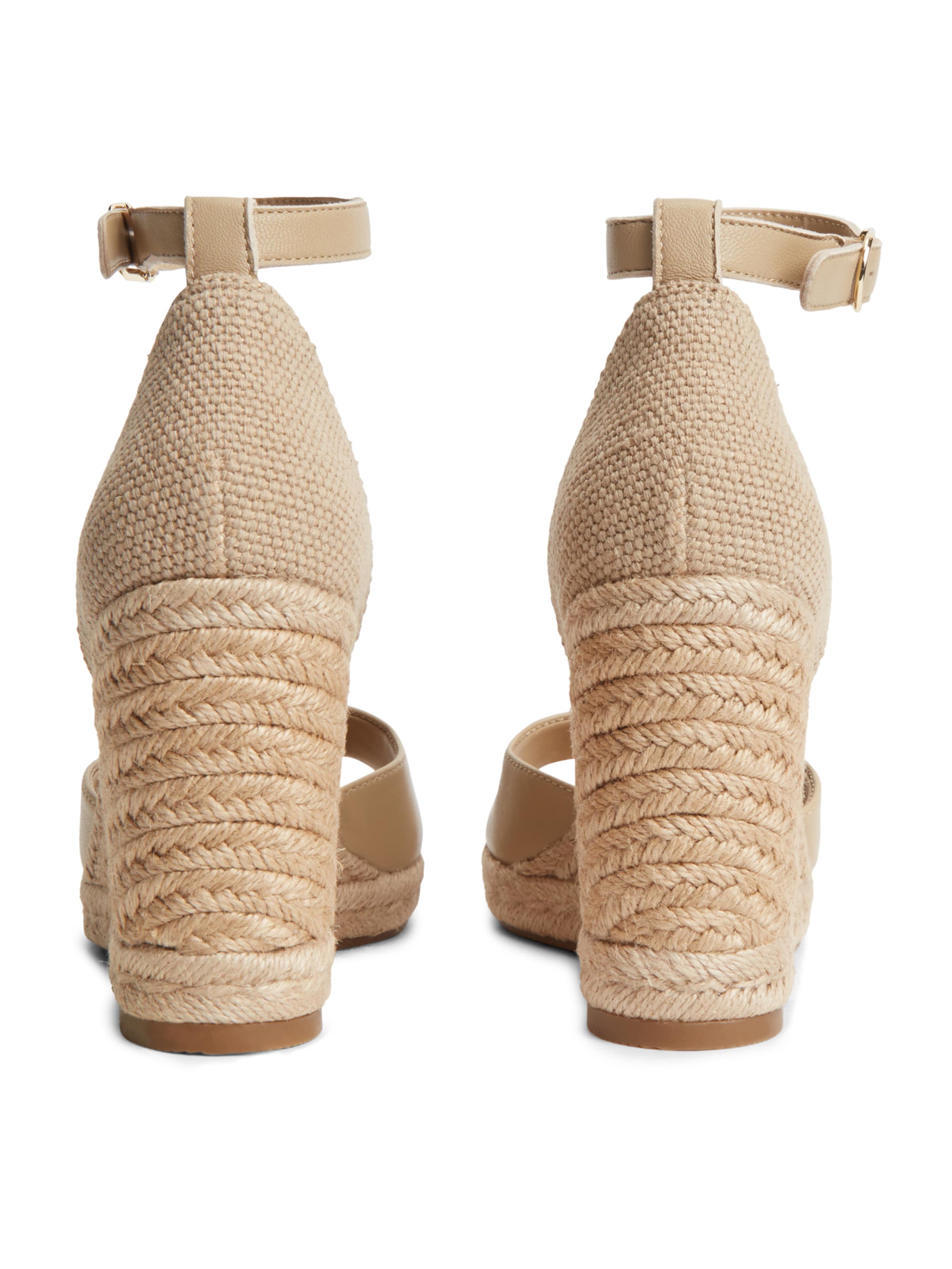 TOMMY HILFIGER - Sandalias con hebilla en beige