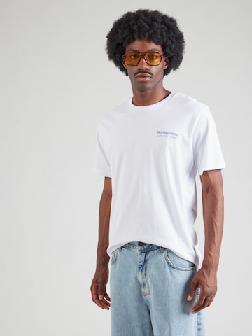 JACK & JONES Футболка 'JJNINETY' в Белый: спереди