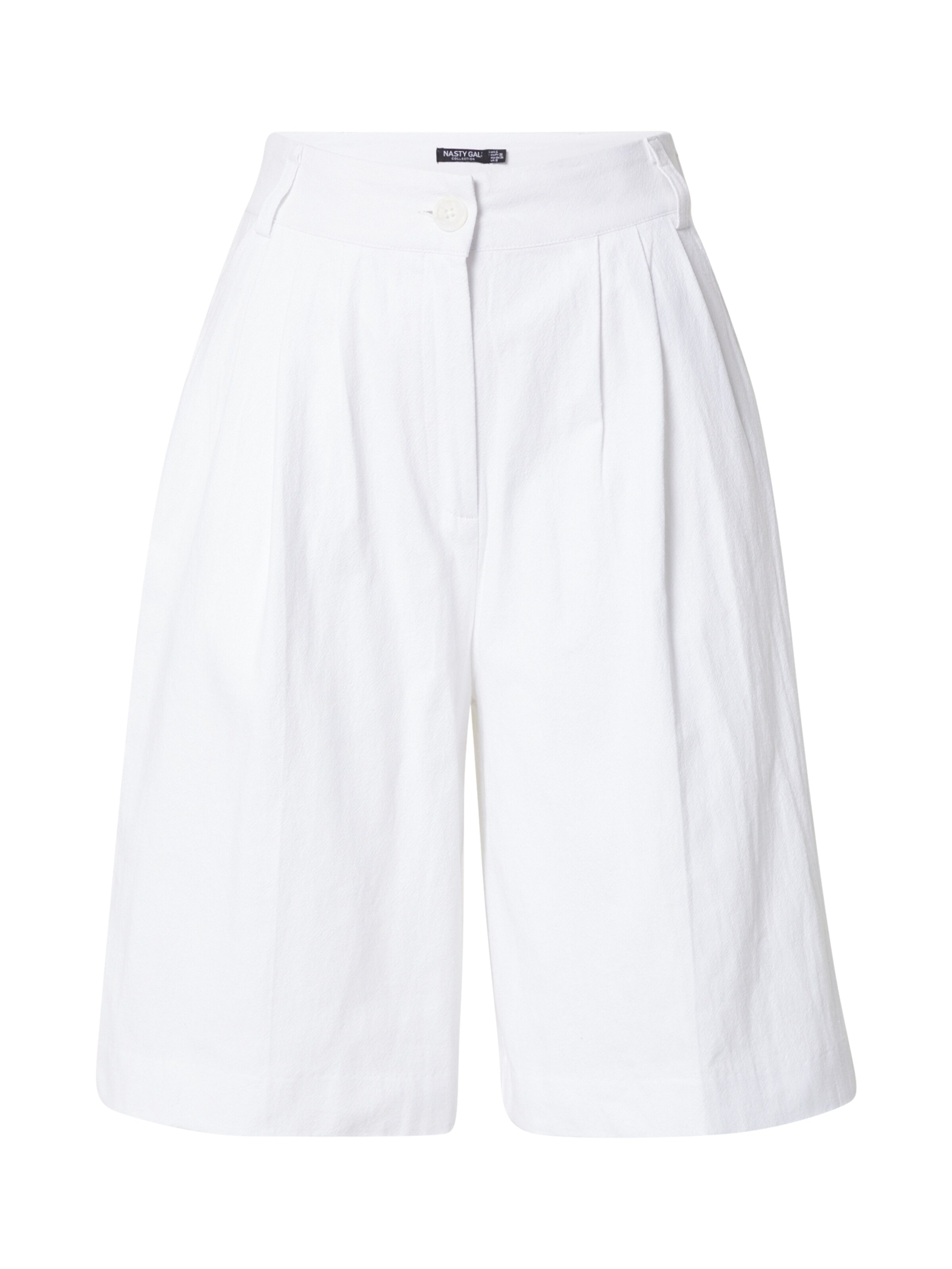 Nasty Gal Loosefit Byxa i vit: framsida