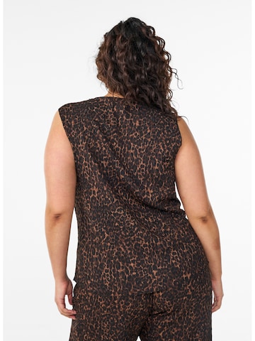 Top 'Vtalia' di Zizzi in marrone