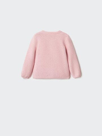 MANGO KIDS Cardigan 'Boba6' i pink