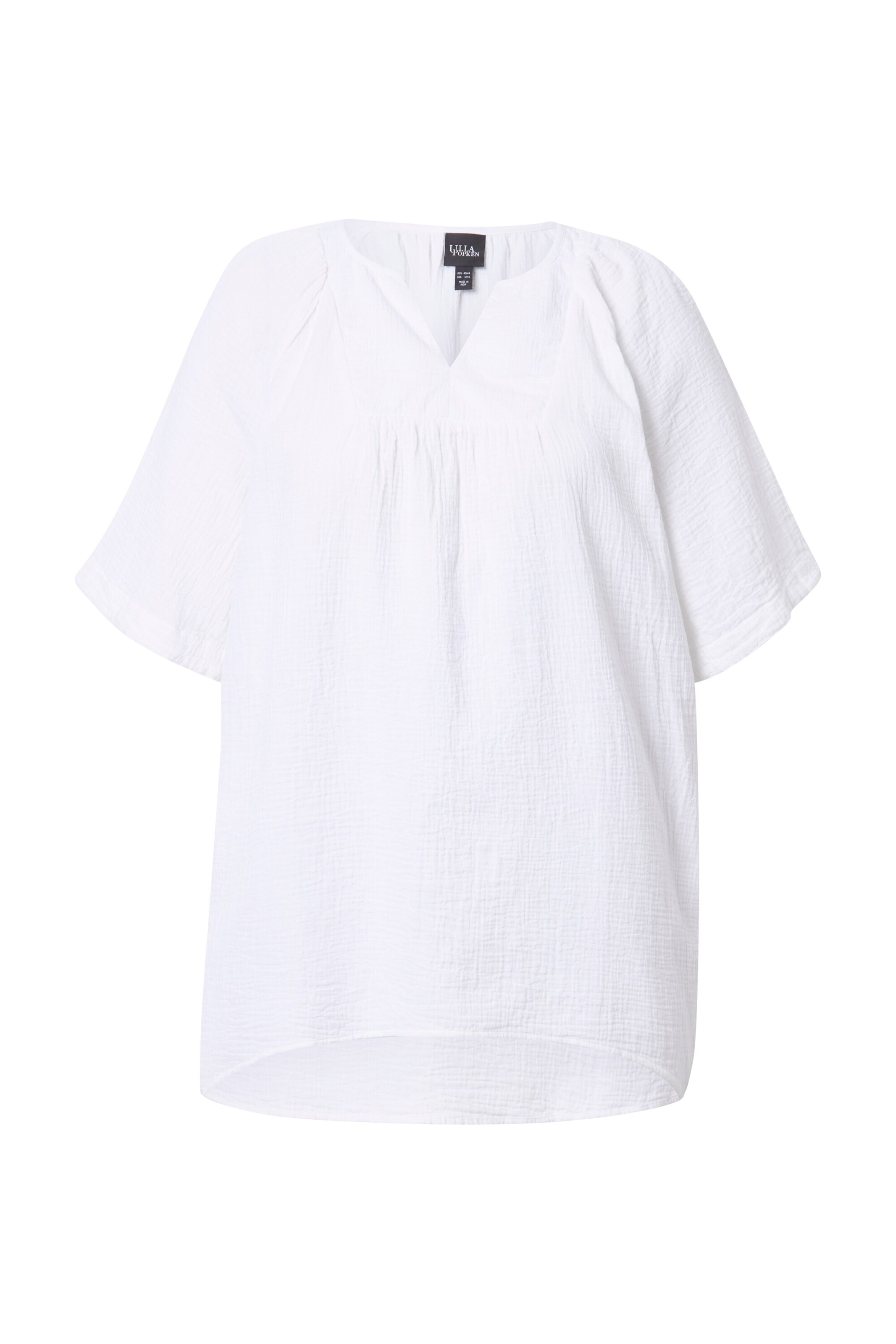 Ulla Popken Tuniek in Wit: voorkant