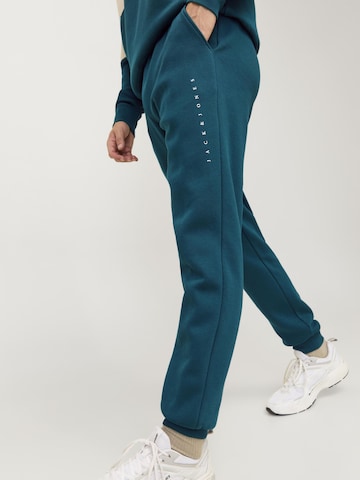 JACK & JONES Tapered Broek in Blauw