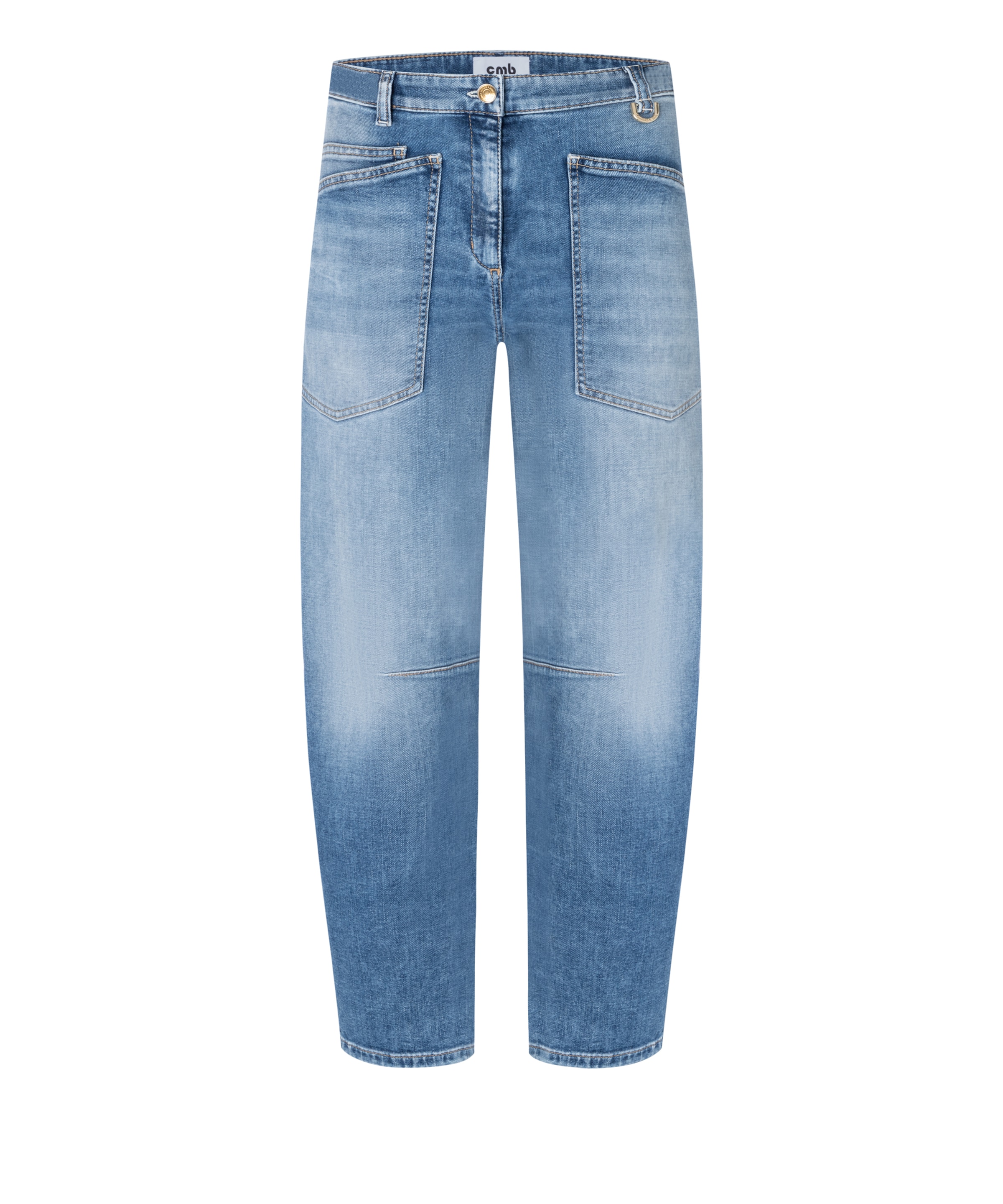 Cambio Loosefit Jeans ' Ocean ' in Blau: Vorderseite
