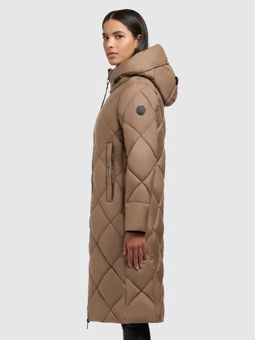 khujo Wintermantel 'SALIA' in Bruin