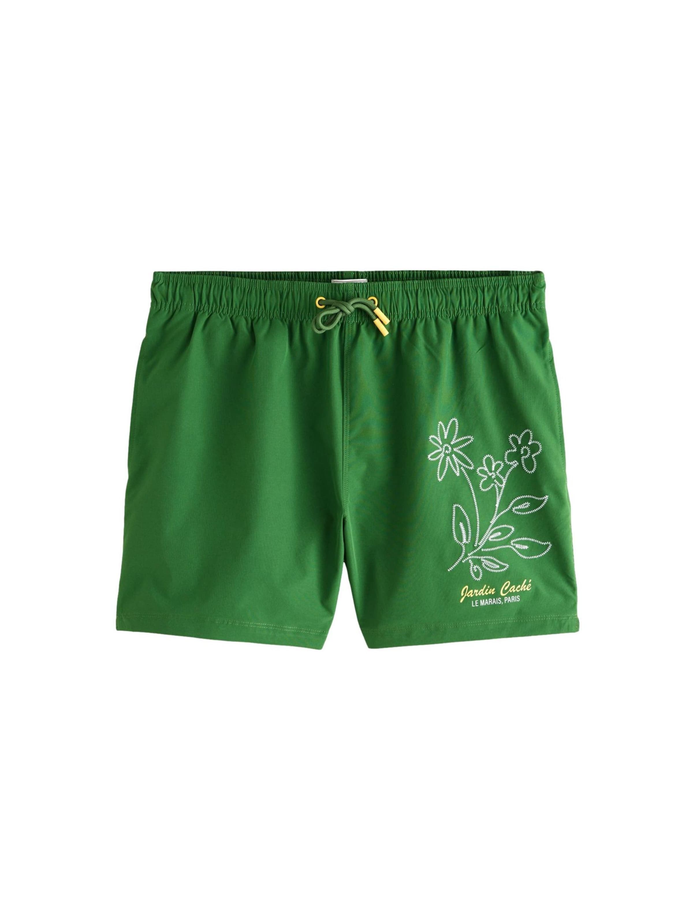 Next Плавательные шорты в Зеленый: спереди