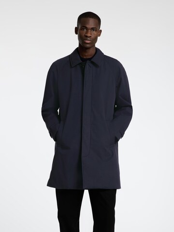 Manteau mi-saison SELECTED HOMME en bleu : devant
