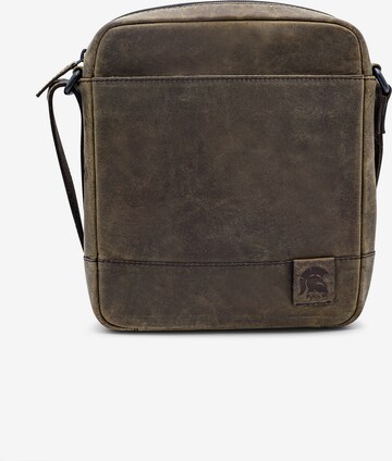 Pylos59 Shoulder Bag 'El Capitan' in Brown: front