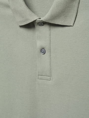 MANGO MAN Poloshirt 'REA' in Grün