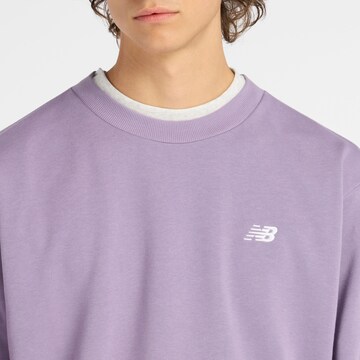 new balance Sweatshirt 'Essentials' in Lila