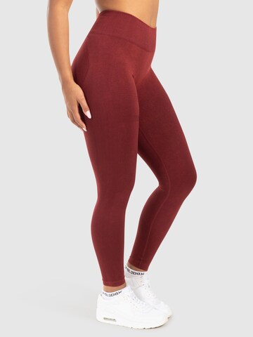 Smilodox Slimfit Leggings 'Yune' in Rood