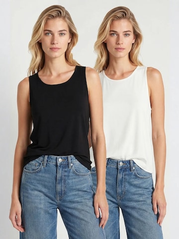 Happiness İstanbul Blouse in Black: front