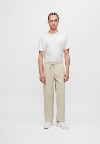 GUESS - Loosefit Pantalón 'HARRIS' en beige: frente