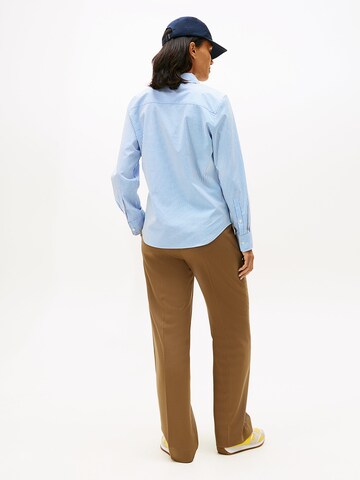 TOMMY HILFIGER Bluse in Blau