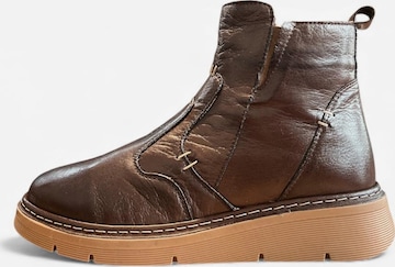 Begoria Boots 'ComfortRise Soft Leather Boot' in Brown: front