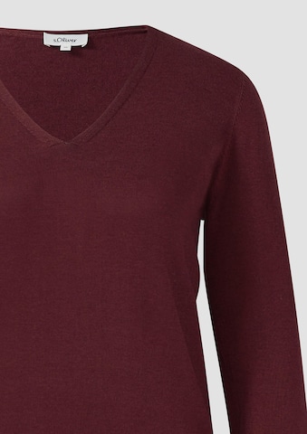 s.Oliver Pullover in Rot