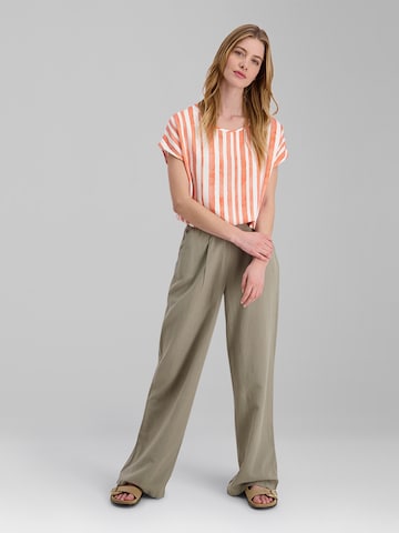 TIMEZONE Loose fit Pants 'Wide' in Green: front