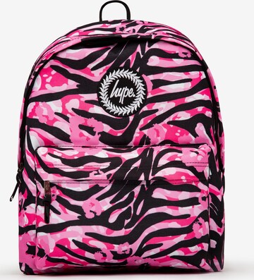 hype Backpack in Pink: front
