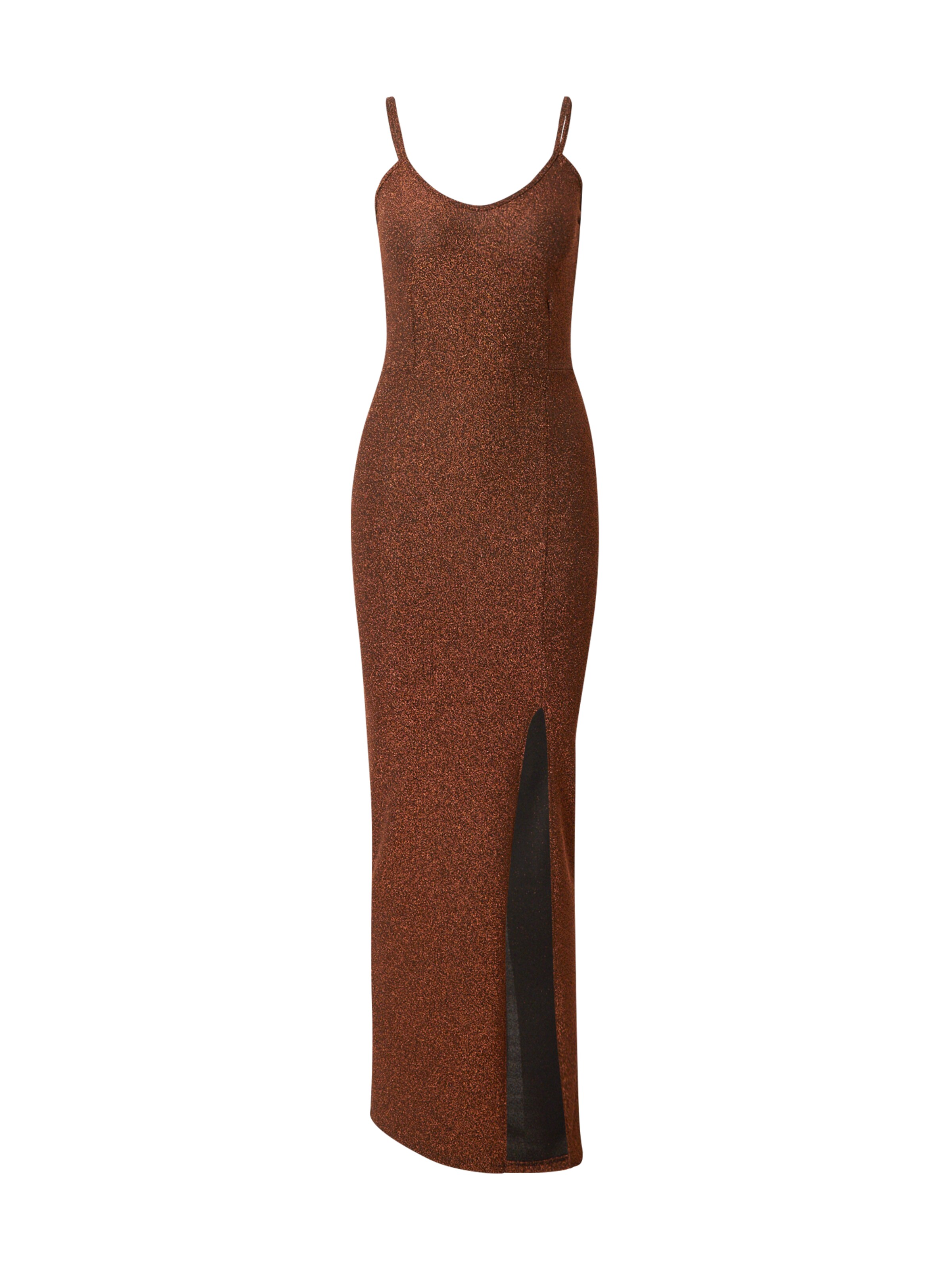 WAL G. Evening Dress in Bronze: front