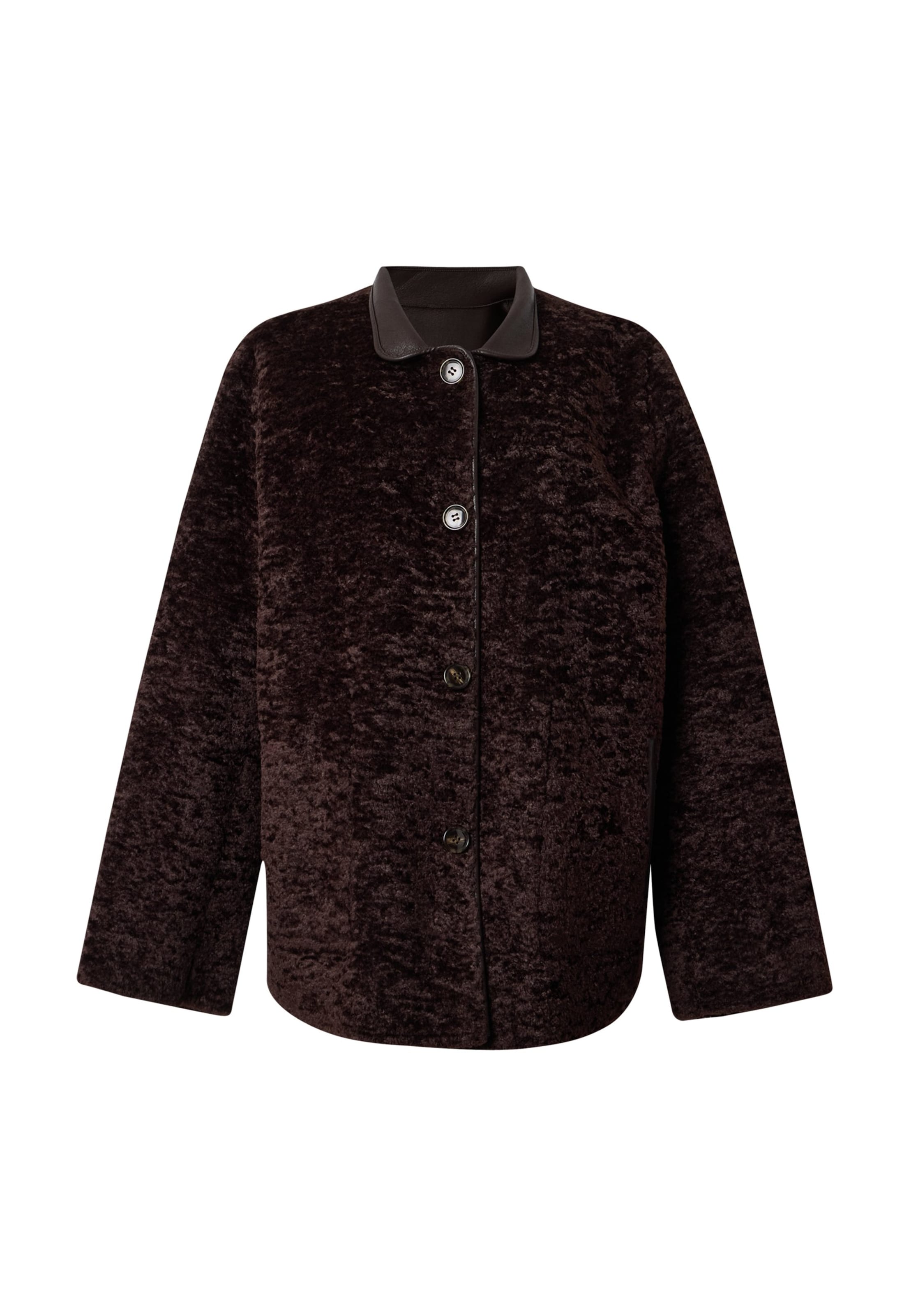 Veste mi-saison 'RIGA' Persona by Marina Rinaldi en marron : devant