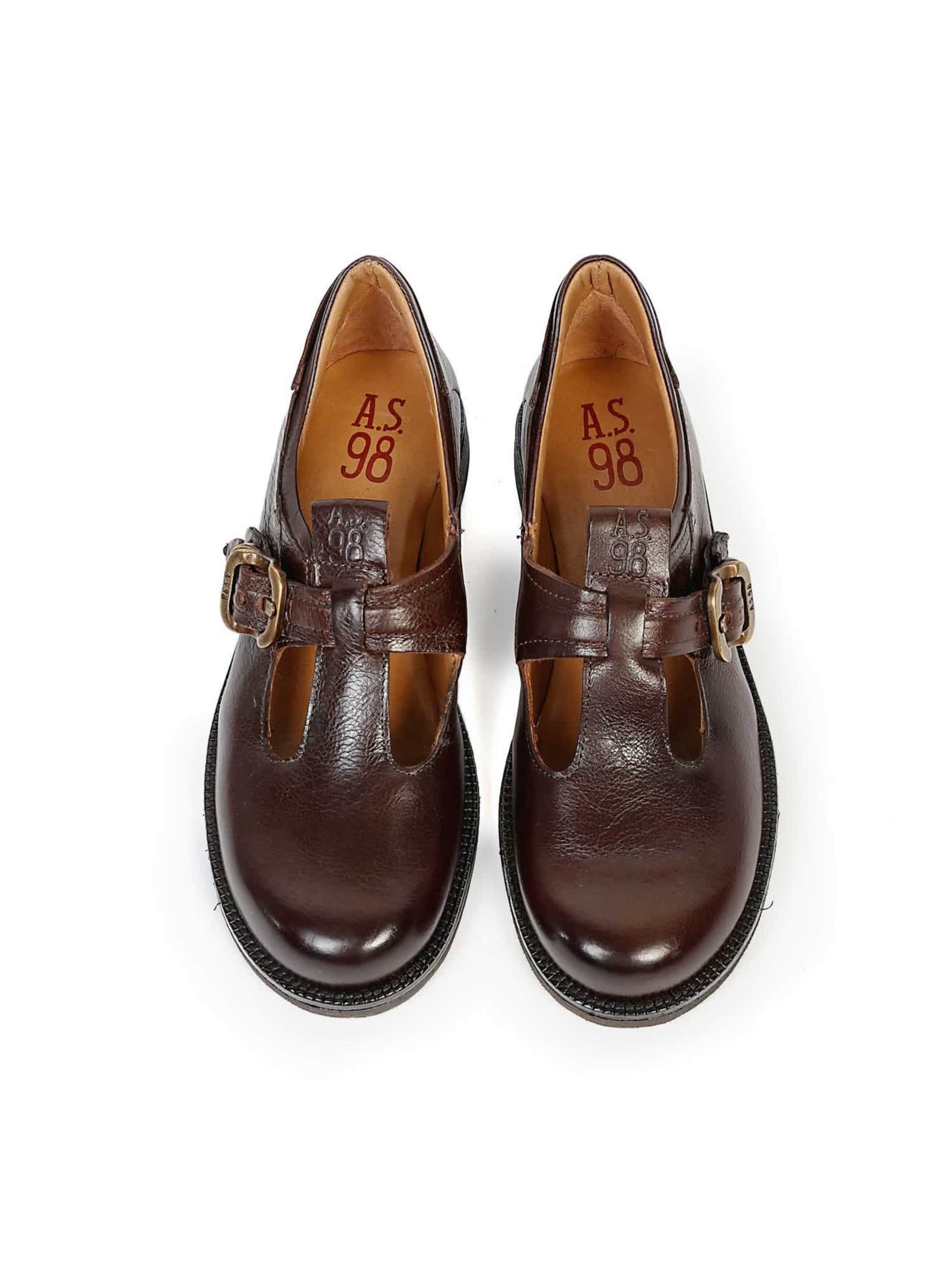 Mocassino ' ALISTAIR ' di A.S.98 in marrone: superiore