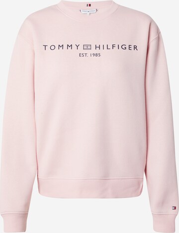 TOMMY HILFIGER Tréning póló - rózsaszín: elől