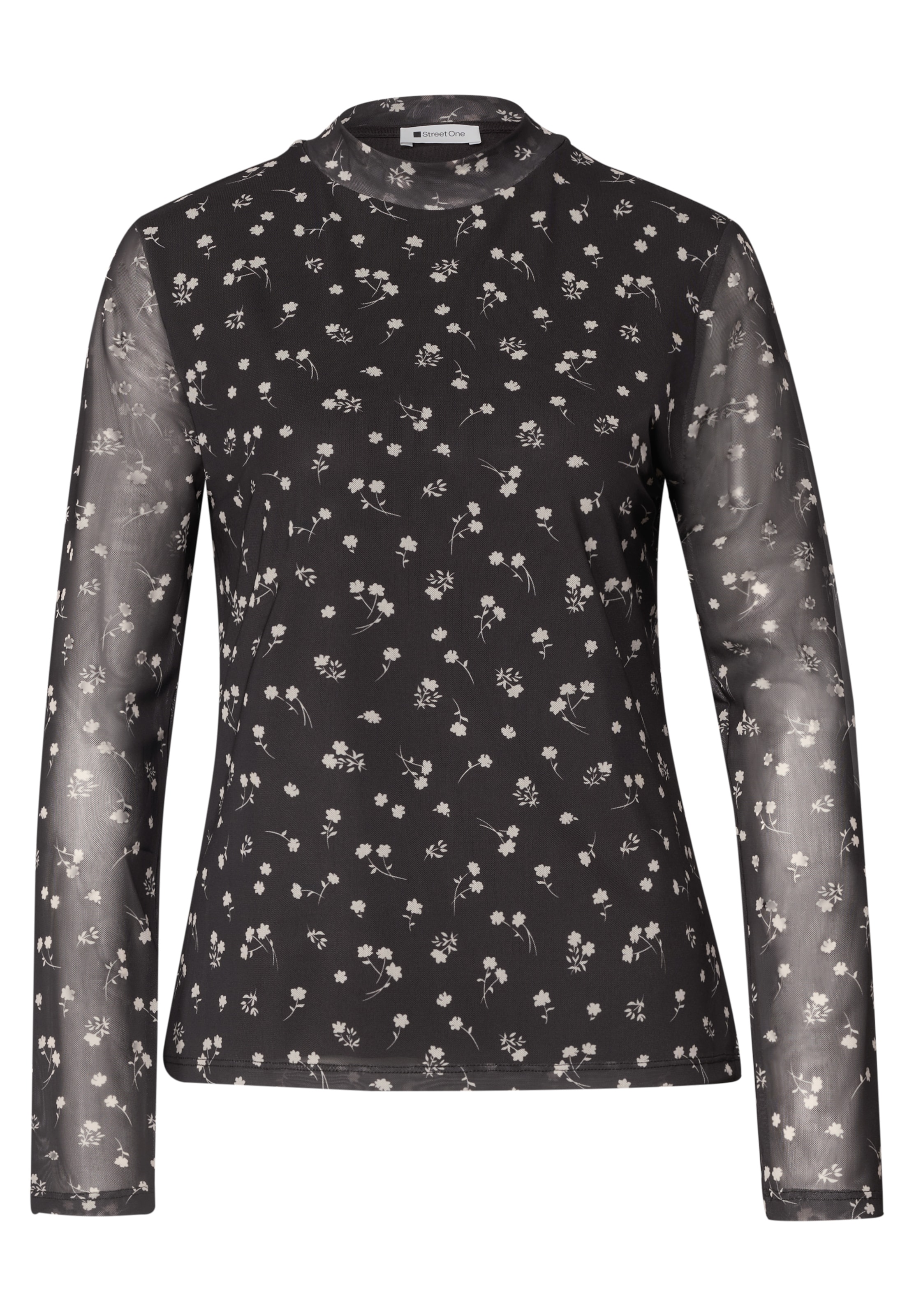STREET ONE Shirt in Braun: Vorderseite