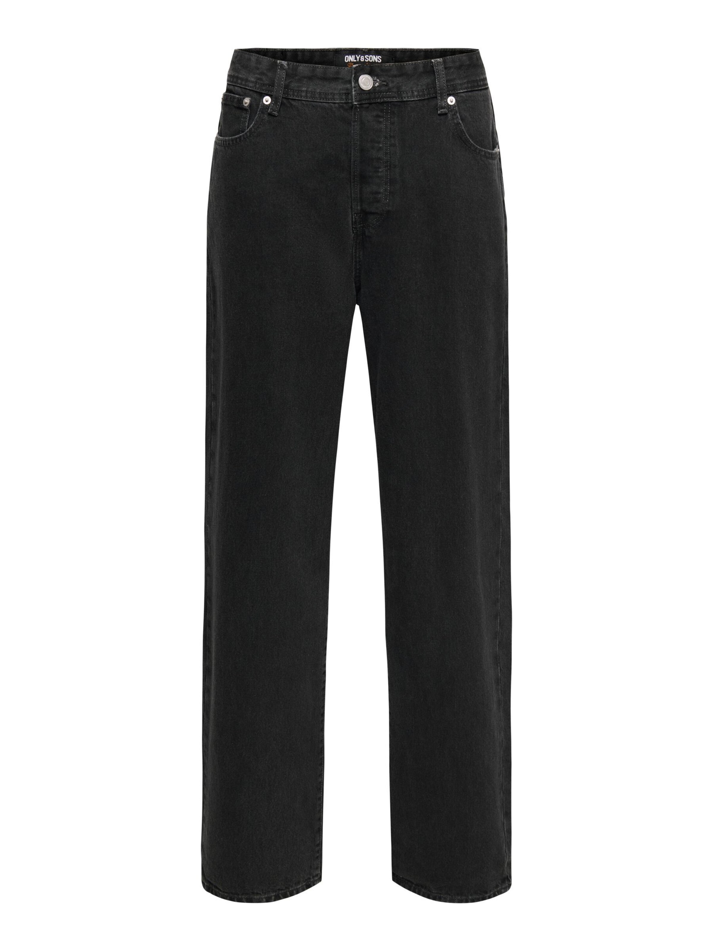 Only & Sons Jeans i 32/32 i sort, Produktvisning