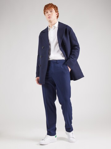 JACK & JONES Szabványos Ráncos nadrág 'JPRTheo' - kék