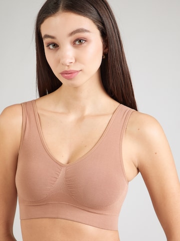 MAGIC Bodyfashion Bustier Nedrček 'Perfect' | rjava barva: sprednja stran