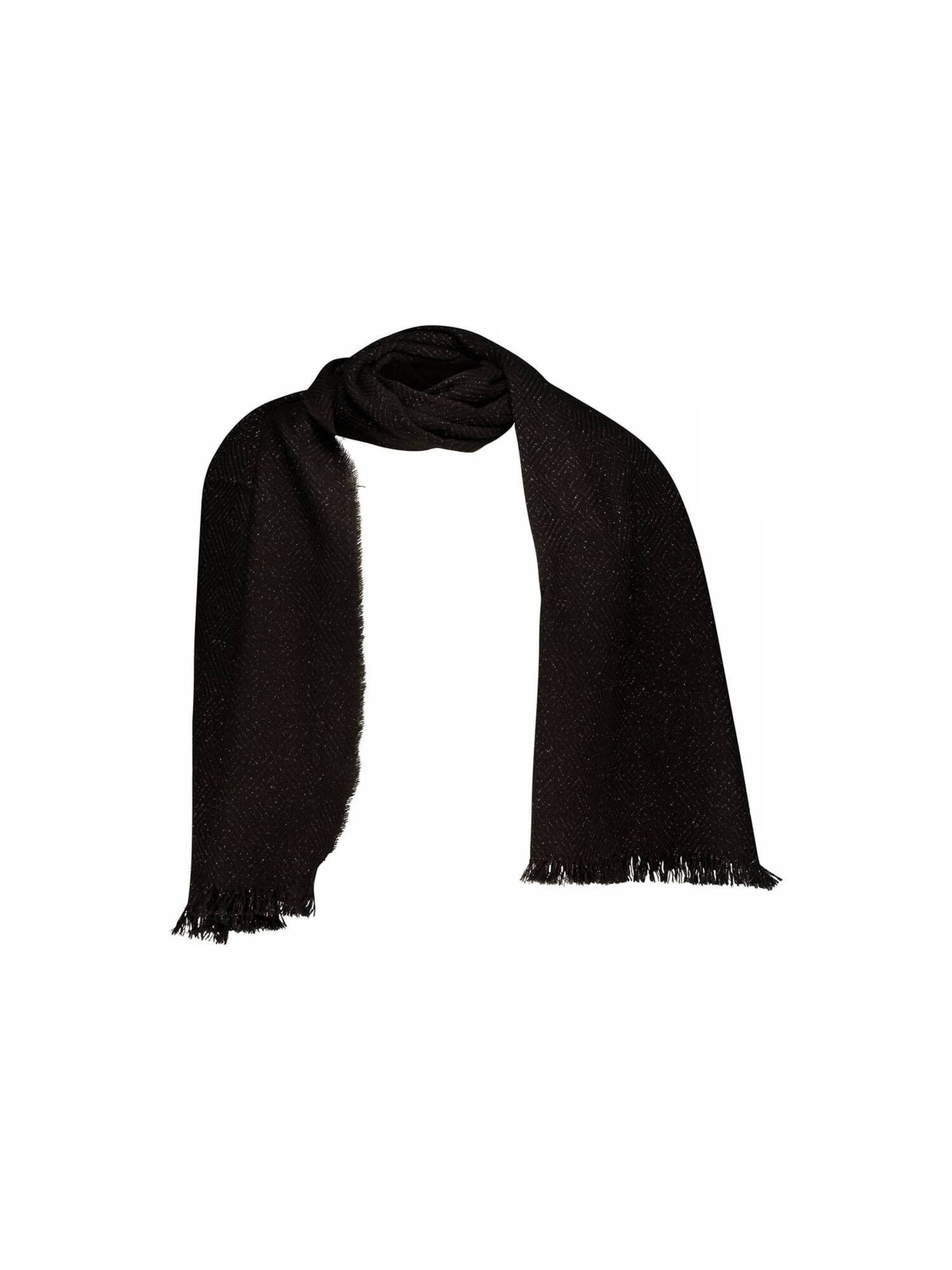 Écharpe 'MORGANE' Deeluxe en noir : devant