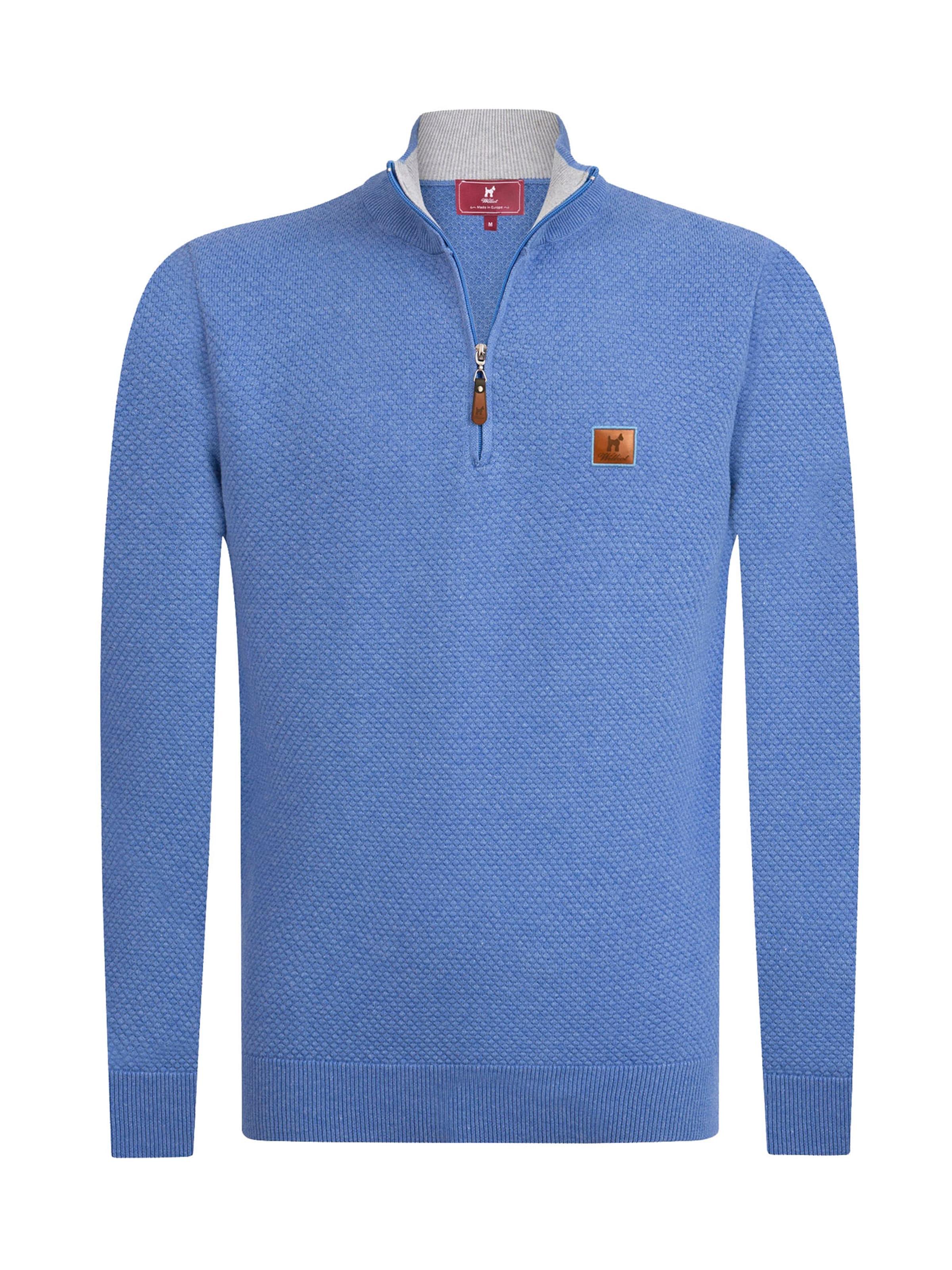 Williot Pulover | modra barva: sprednja stran