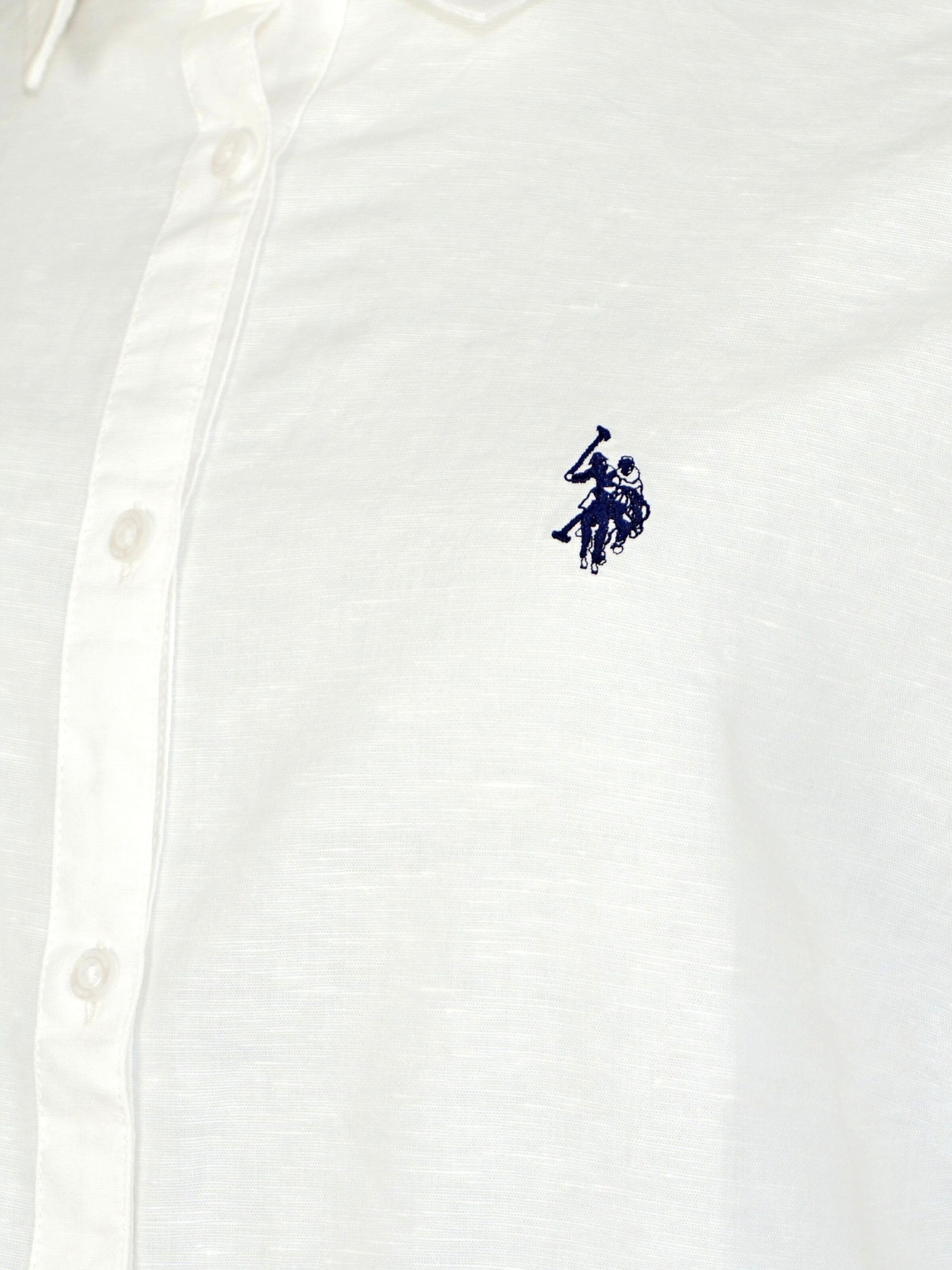 U.S. POLO ASSN. Bluse in Weiß