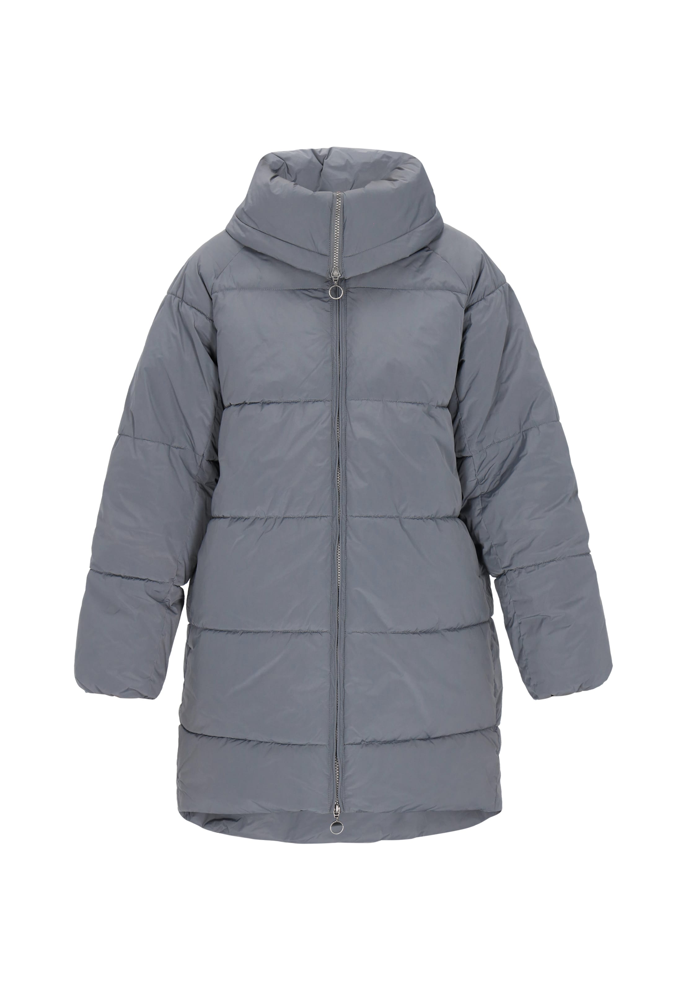 DreiMaster Maritim Abrigo de invierno en gris, Vista del producto