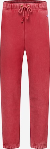Champion Reverse Weave Pants in Red: front