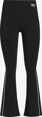 HUGO Расклешенный Леггинсы 'Niflack' в Черный: спереди