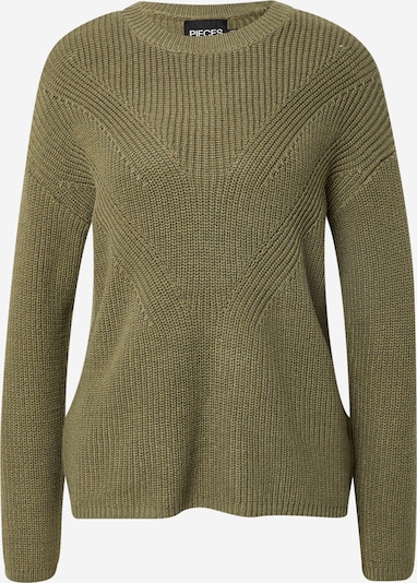 PIECES Sweater 'Karie' in Green, Item view