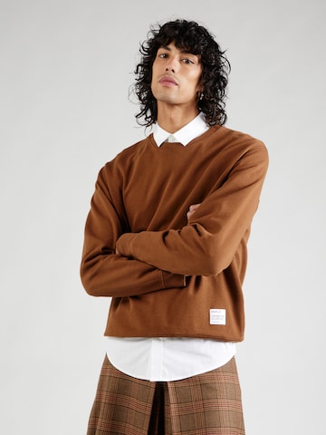 REPLAY Sweatshirt i brun: forside