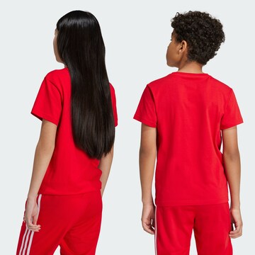 ADIDAS ORIGINALS - Camiseta 'Trefoil' en rojo