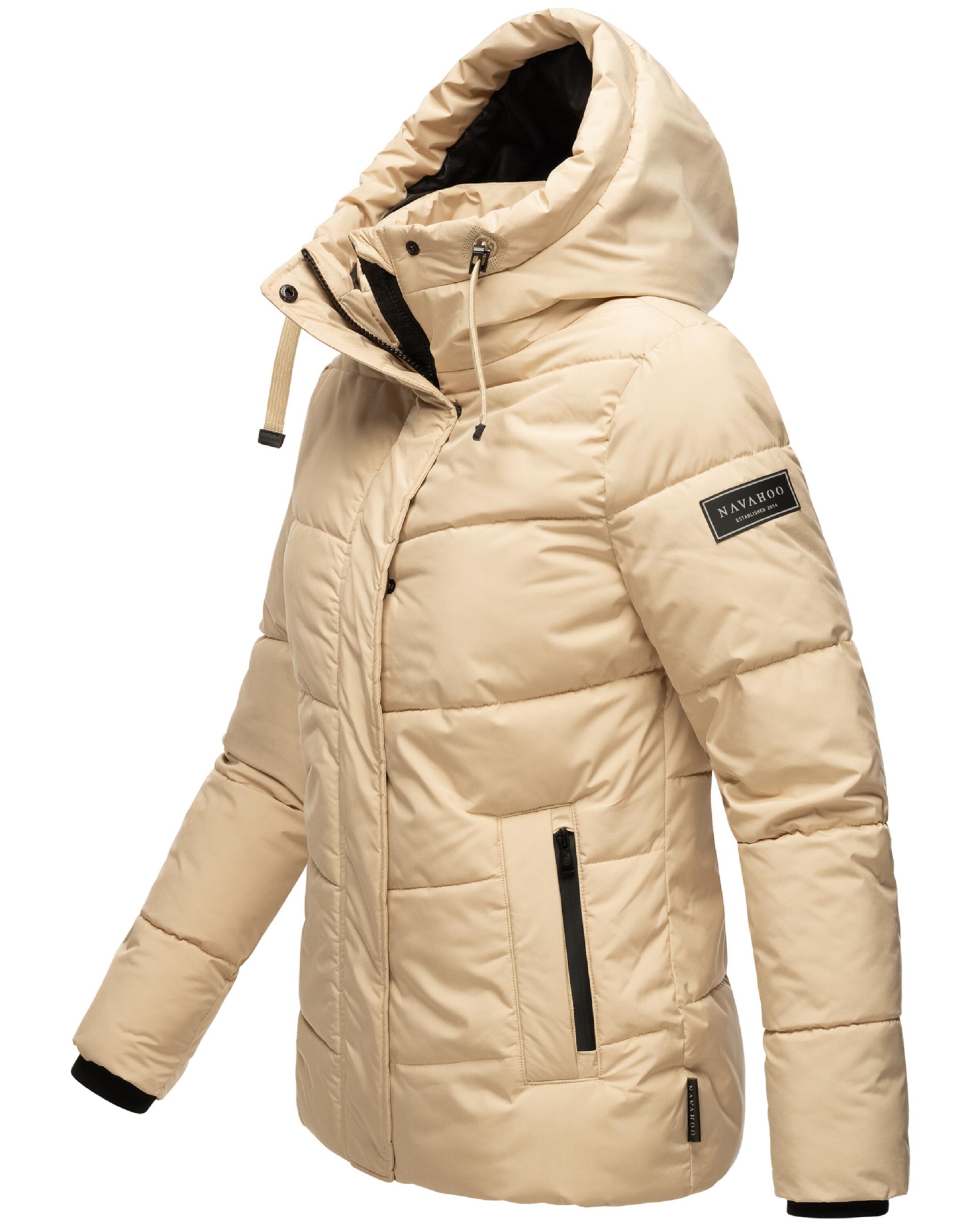 NAVAHOO Vinterjacka 'Sag Ja XIV' i beige