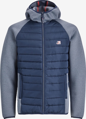 Veste mi-saison 'Logan' JACK & JONES en bleu : devant